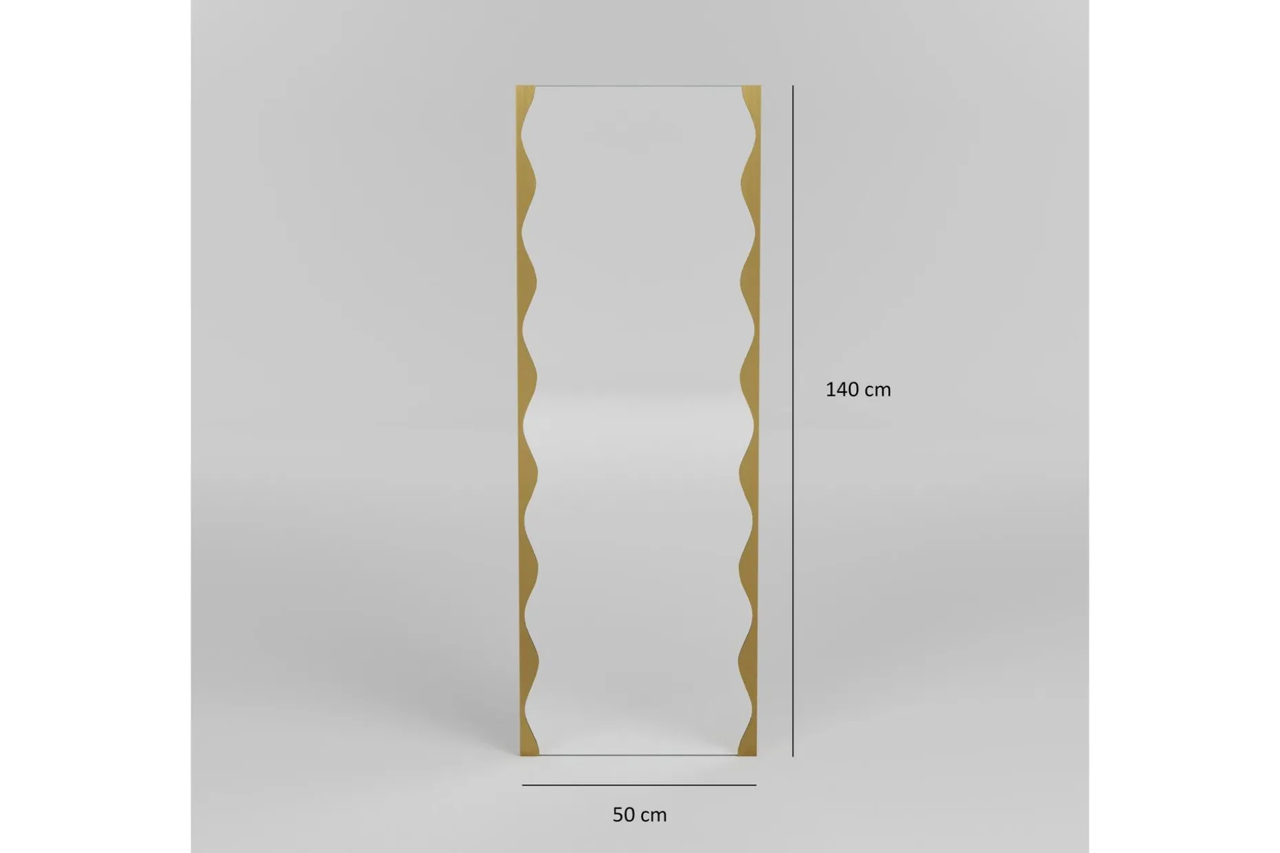 Akol Speil 50 cm Rektangulær