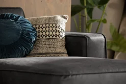 Akron 2-seter Sofa med Divan Høyre Bonded Lær
