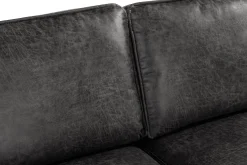Akron 2-seter Sofa med Divan Høyre Bonded Lær