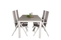 Albany Forlengbar Spisegruppe 152cm+4 Break Spisestoler