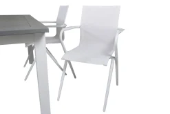Albany Forlengbar Spisegruppe 152cm + 4 Alina Stoler
