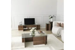 Almasi Rektangulært Sofabord 105x40x105 cm