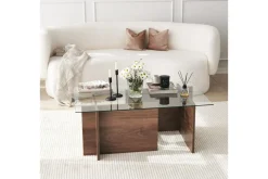 Almasi Rektangulært Sofabord 105x40x105 cm