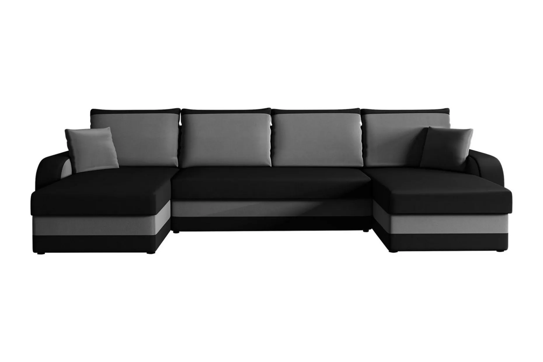 Alvared 4-seters Sovesofa med Dobbeldivan med Oppbevaring