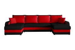 Alvared 4-seters Sovesofa med Dobbeldivan med Oppbevaring