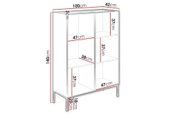Amelus Kommode 100 cm