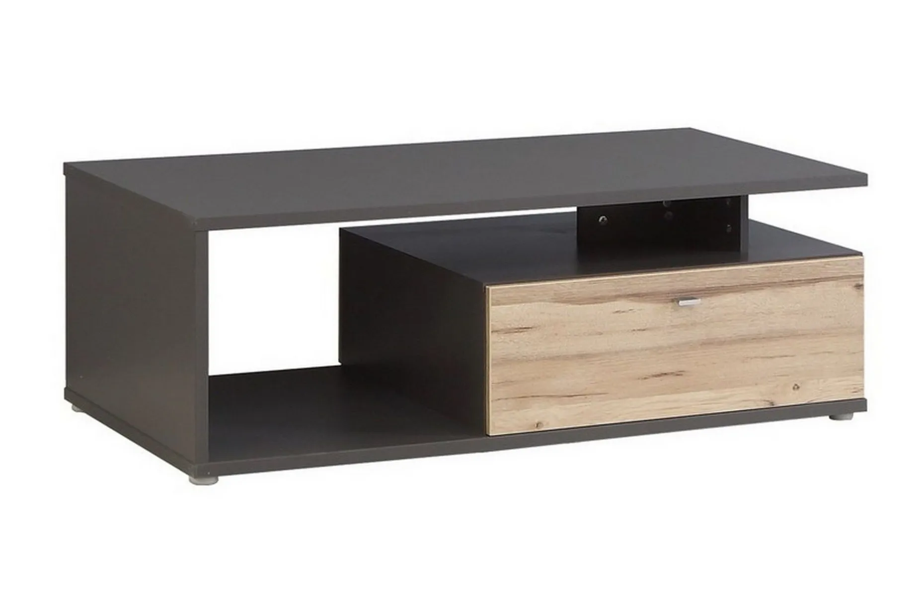 Ameysford Sofabord 120 cm med Oppbevaringshylle + Skuff
