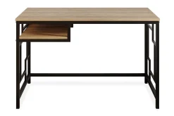 Amsberg Skrivebord 120 cm med Oppbevaringshylle