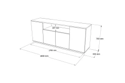 Anari Konsollbord 180 cm