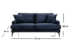 Andary 2-Seter Sofa