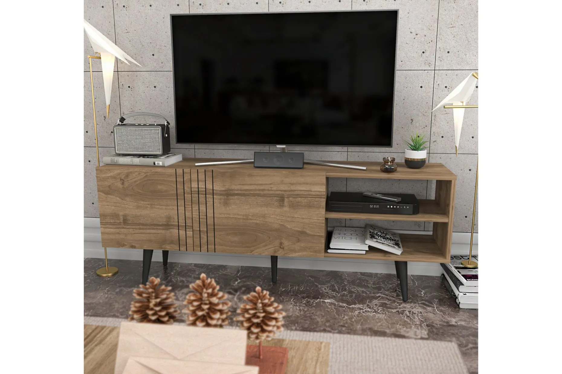 Andifli Tv-benk 160x38,6 cm