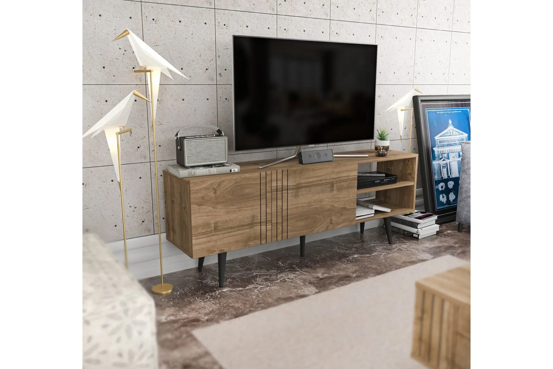 Andifli Tv-benk 160x38,6 cm