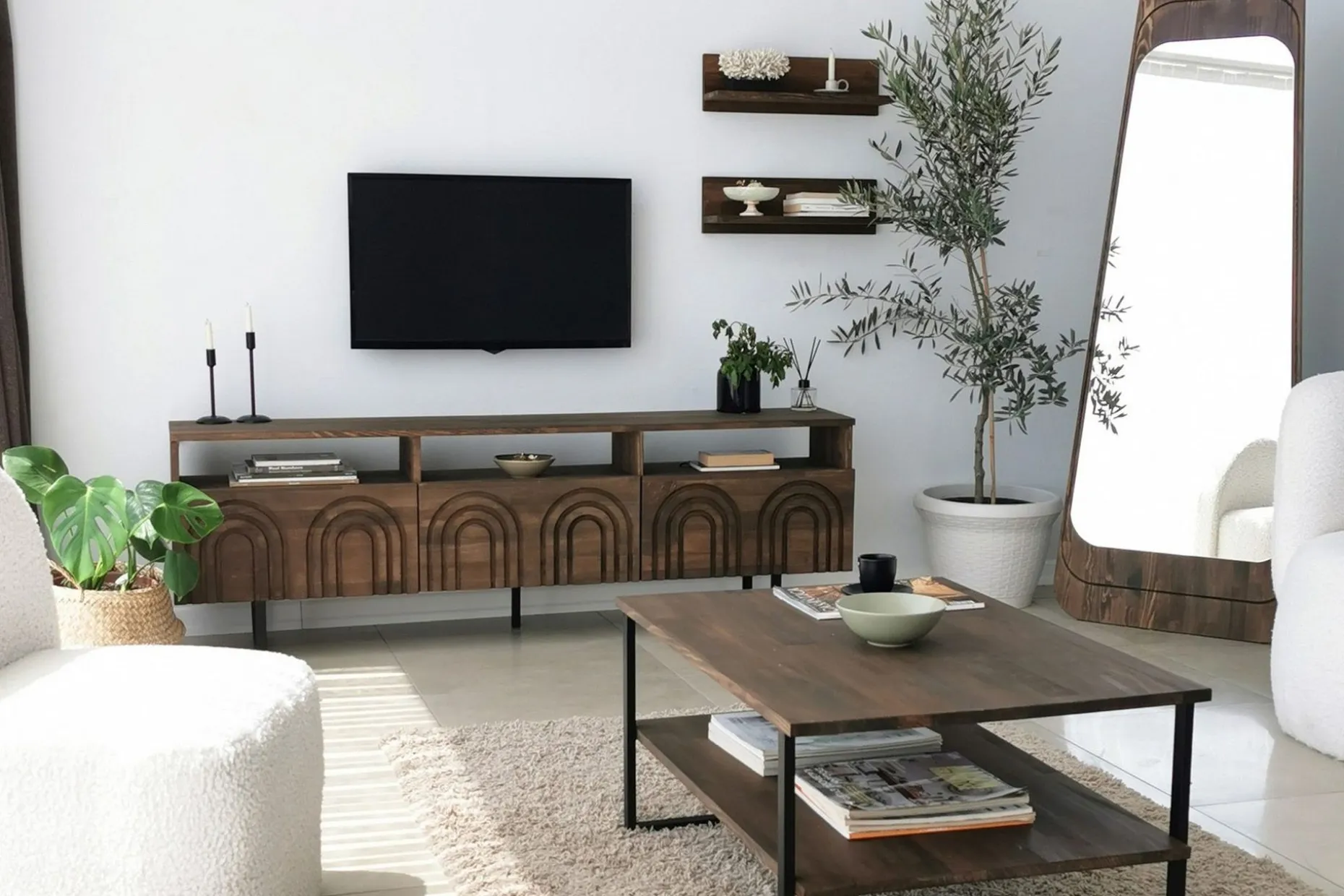 Andifli Tv-møbelsett 50x15 cm