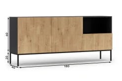 Anjal Kommode 180 cm