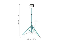 Arbeidsbelysning Eglo LED-Stativstrålkaster 30W