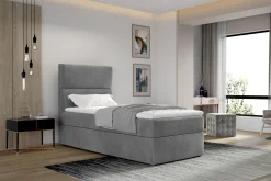 Arcore Oppbevaringsseng 90x200 cm Vertikal Søm