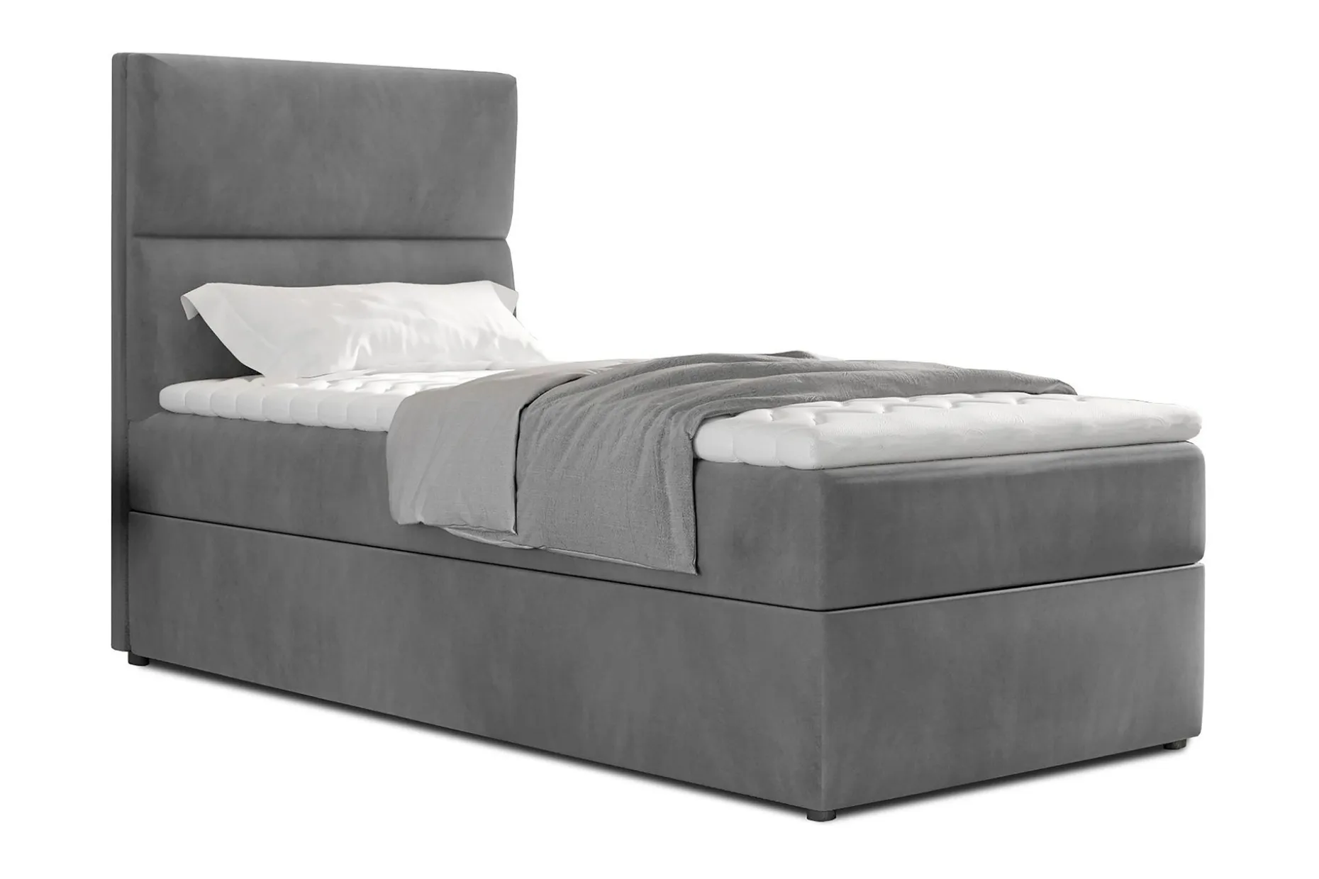 Arcore Oppbevaringsseng 90x200 cm Vertikal Søm