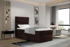 Arcore Oppbevaringsseng 90x200 cm Vertikal Søm