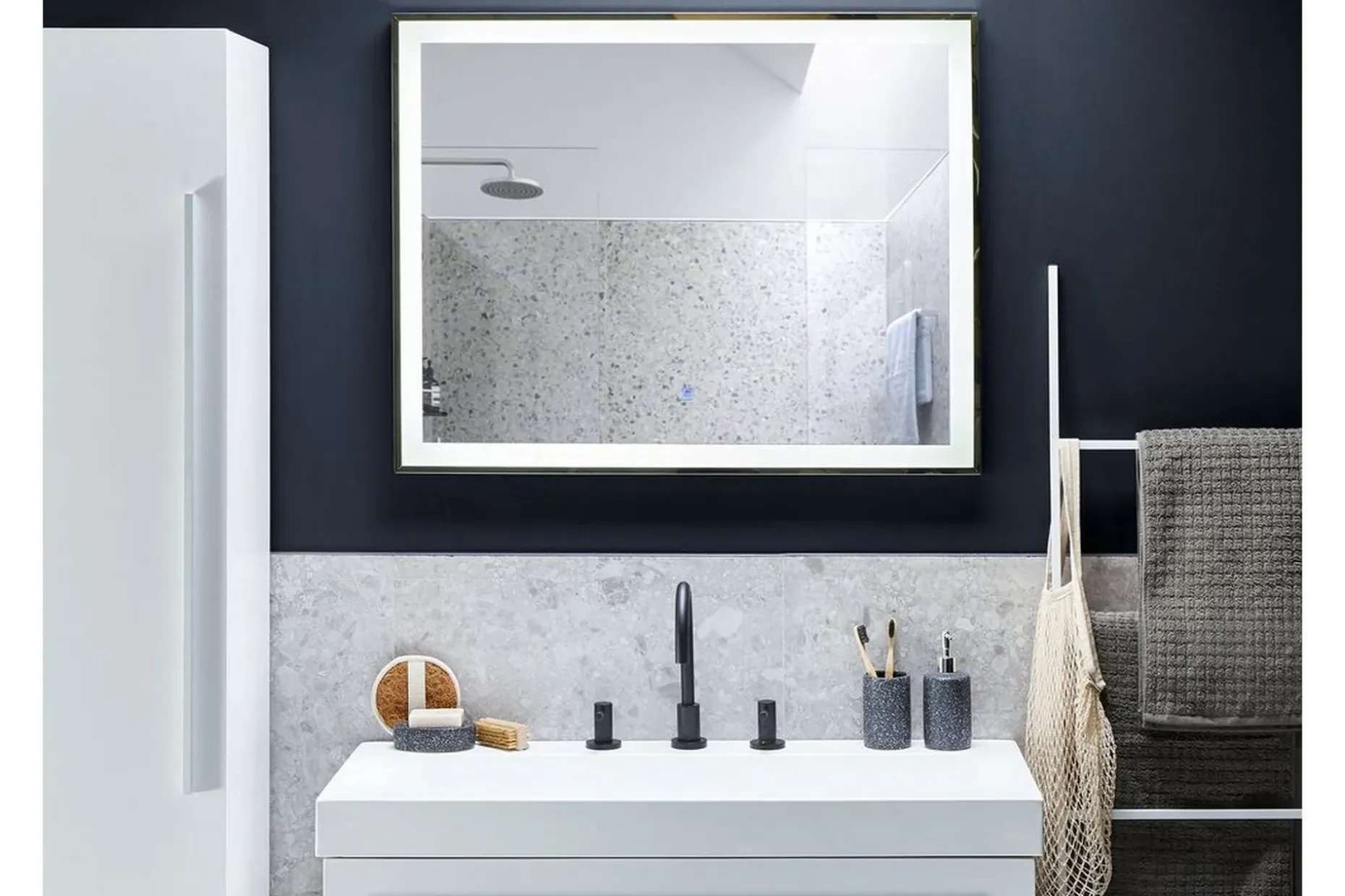 Argens Speil 70x90 cm LED