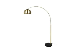 Argentina Gulvlampe E27 Mattmessing