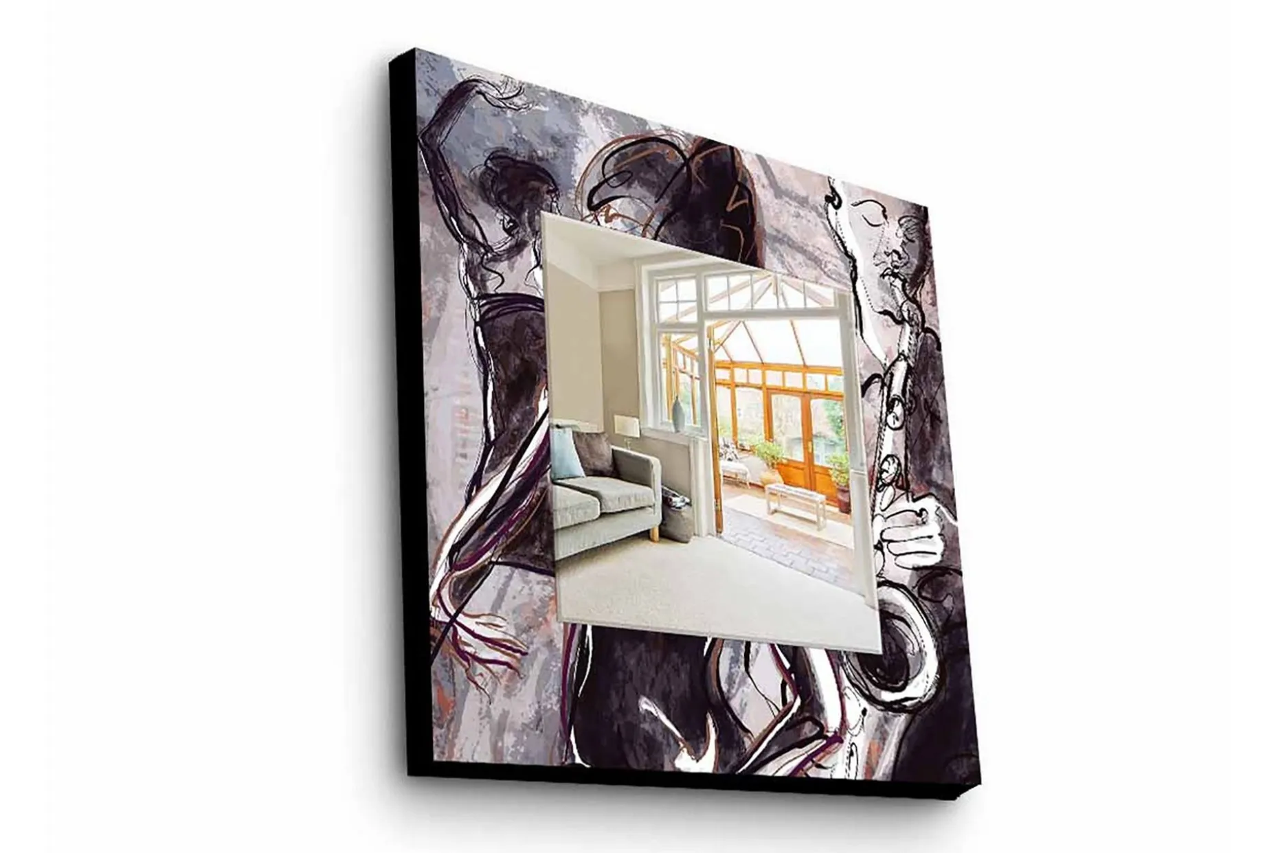 Armavir Dekorasjonsspeil 50x50 cm Young