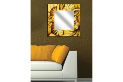 Armavir Dekorasjonsspeil 50x50 cm Blomster