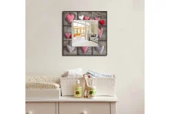 Armavir Dekorativt speil 50x50 cm Love
