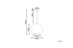 Asaro Taklampe 25 cm