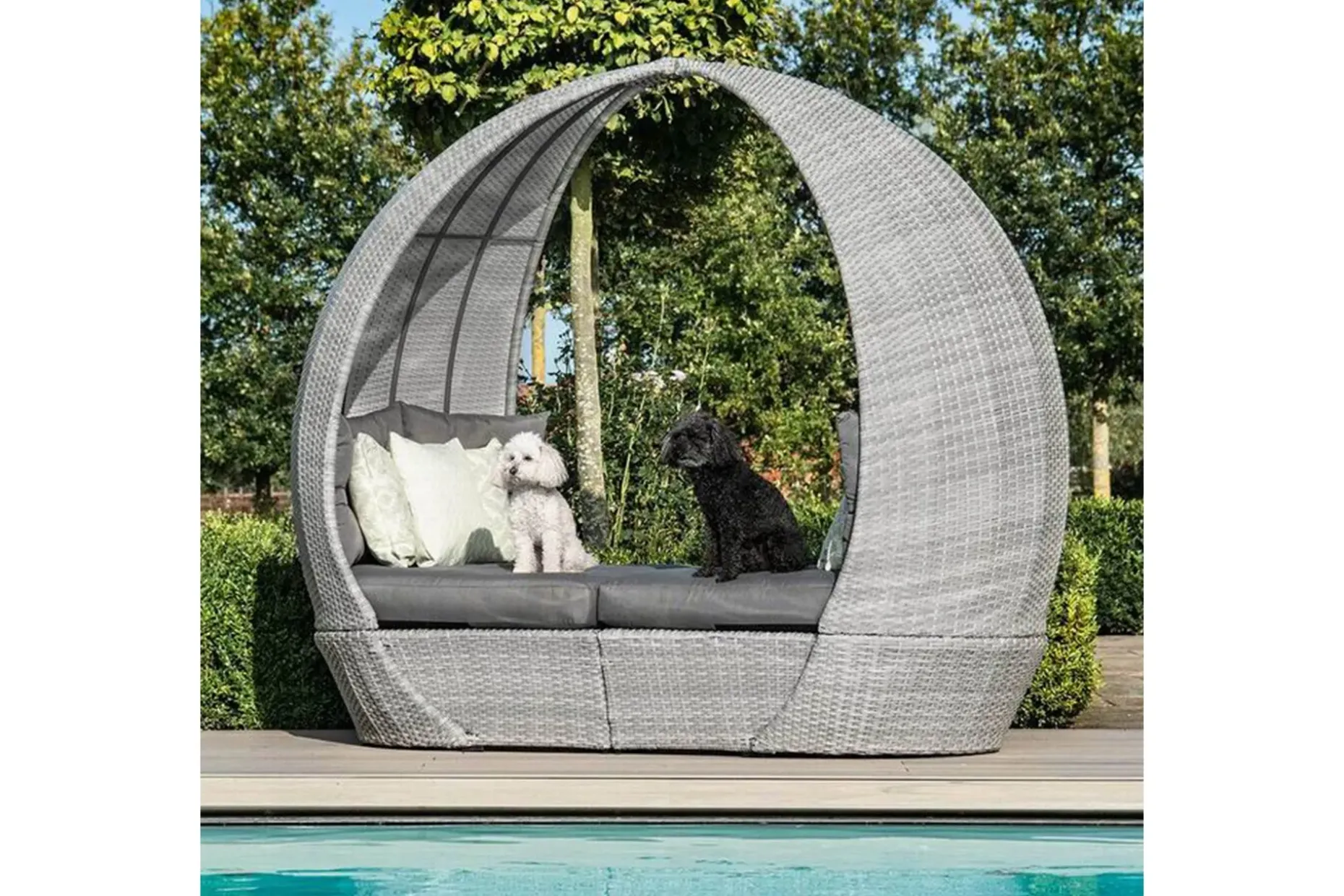 Ascot Dagseng 118x215xH187 cm Grå