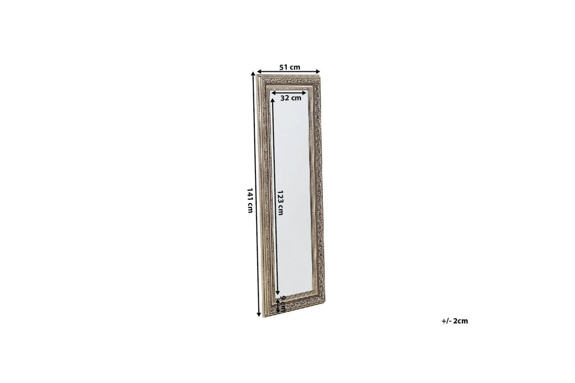 Aspen Speil 51 cm