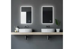 Aspsele Baderomsspeil 70 cm LED-Lys