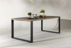 Aspvik Spisebord 100x200 cm Svart