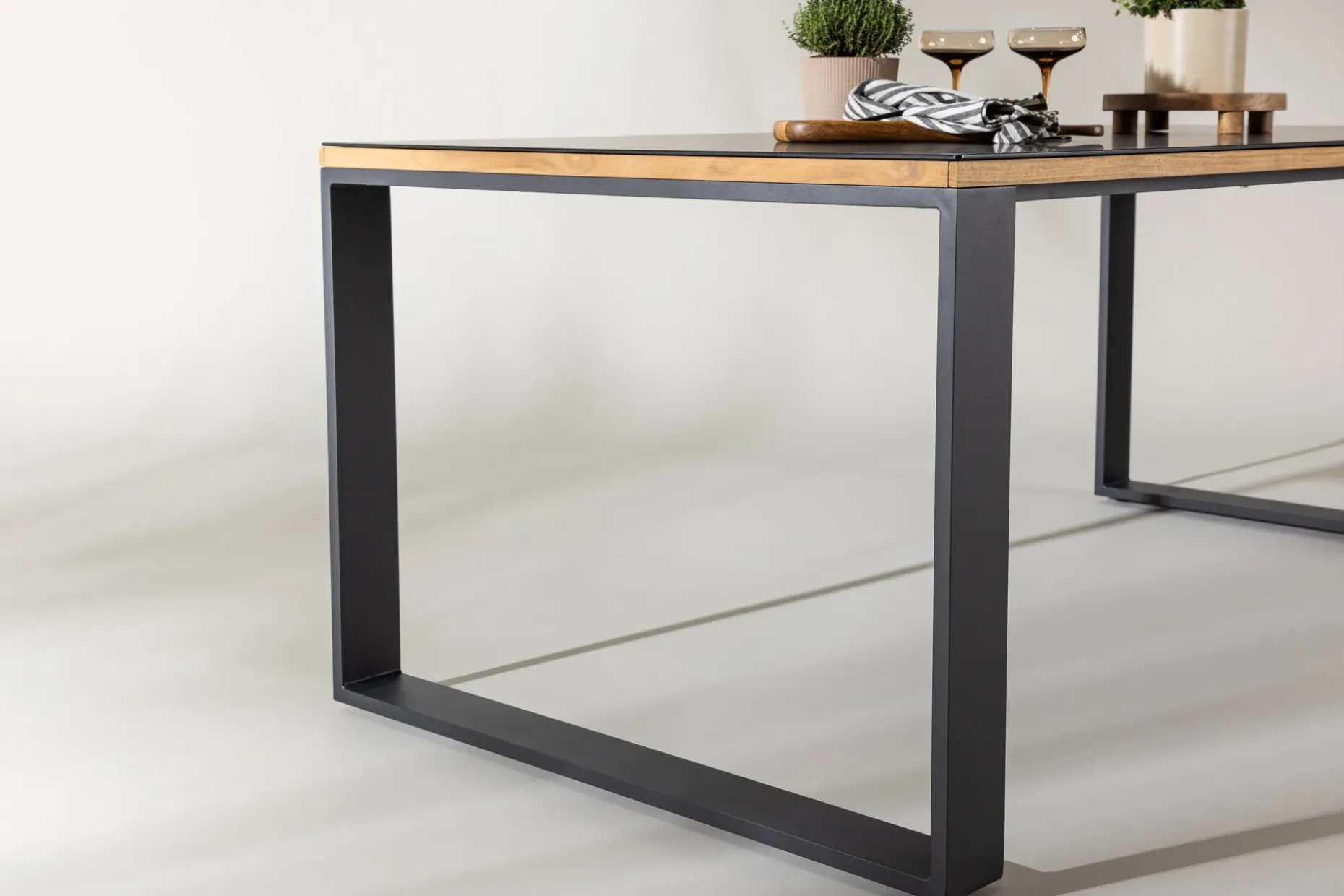 Aspvik Spisebord 100x200 cm Svart