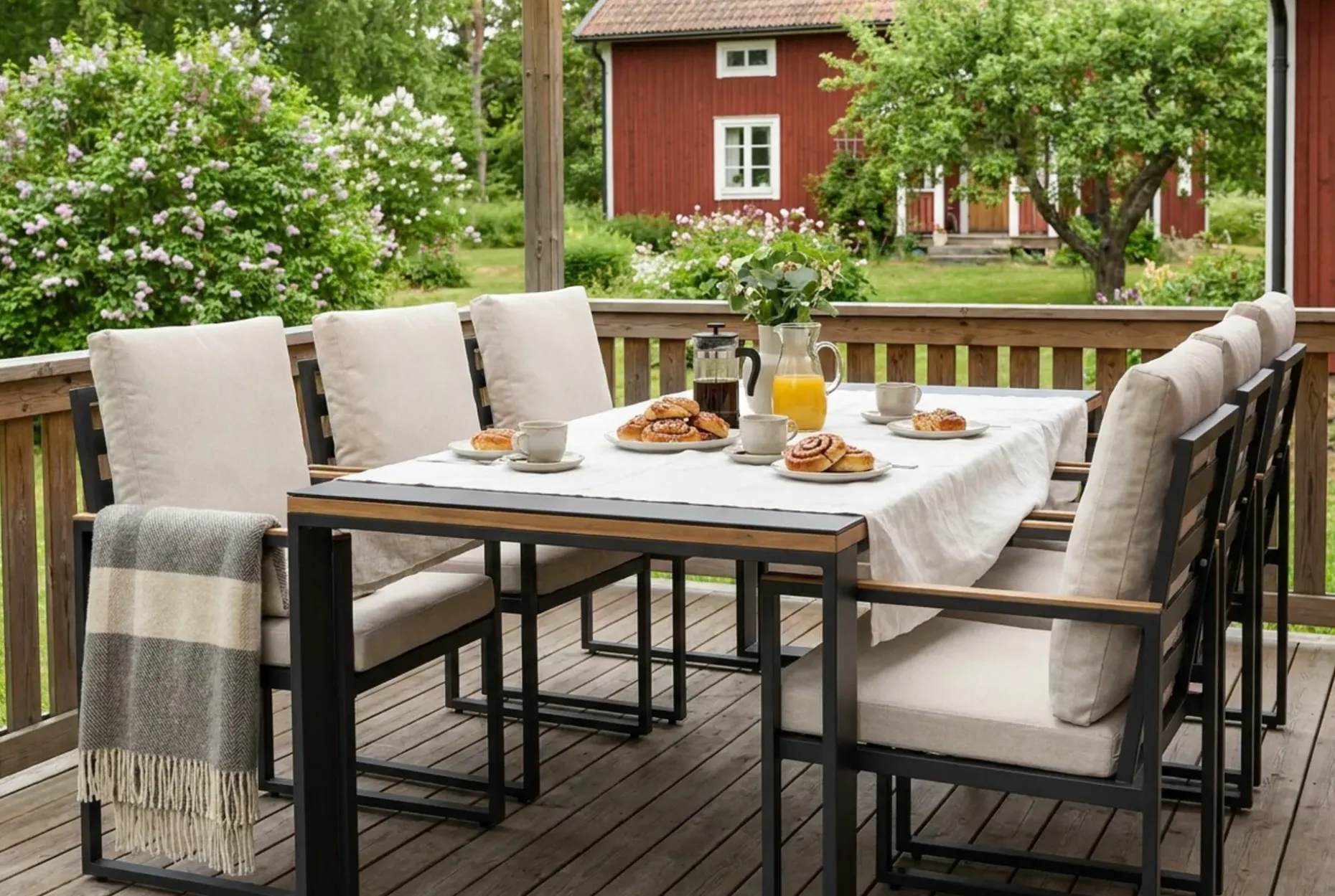 Aspvik Spisebord 100x200 cm Svart