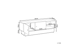 Assaria TV-benk 150x40 cm