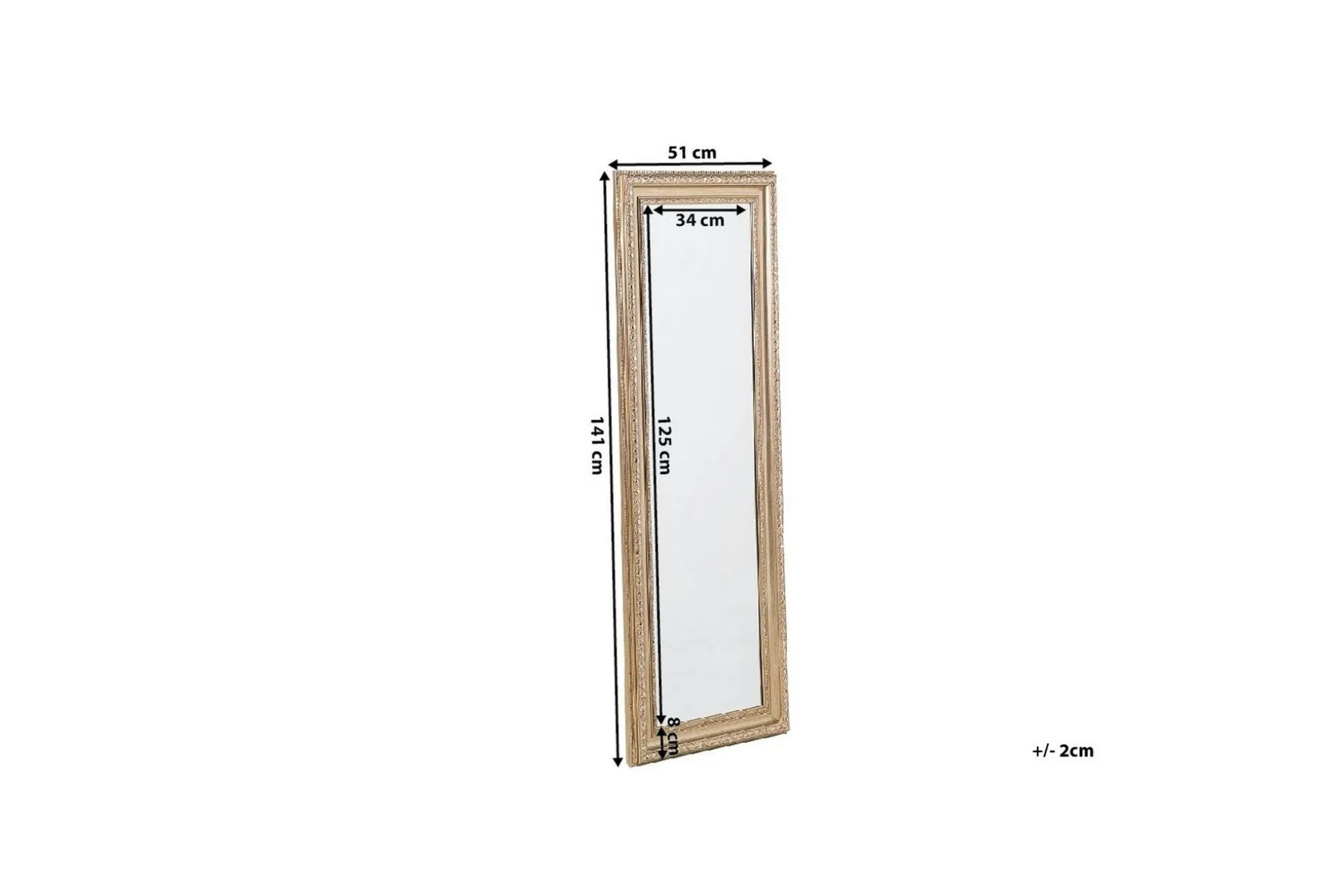 Aurillac Speil 51 cm