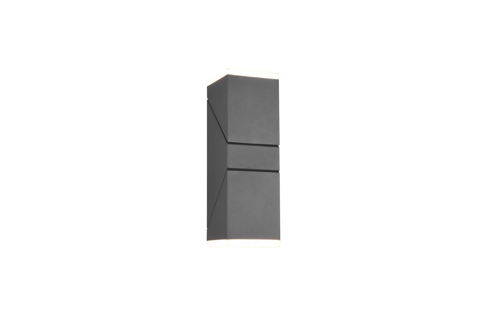 Avon LED-Vegglampe 2-del Antrasitt