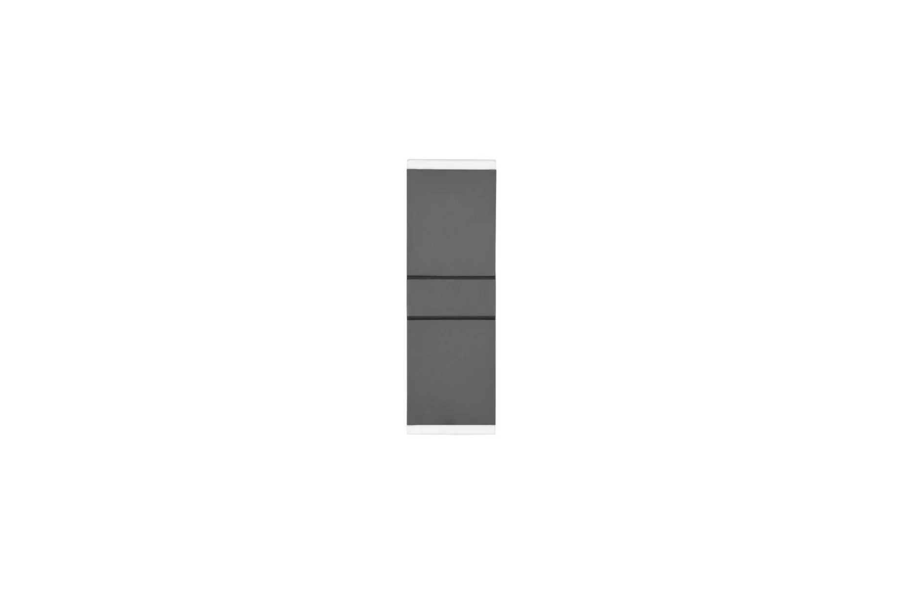 Avon LED-Vegglampe 2-del Antrasitt