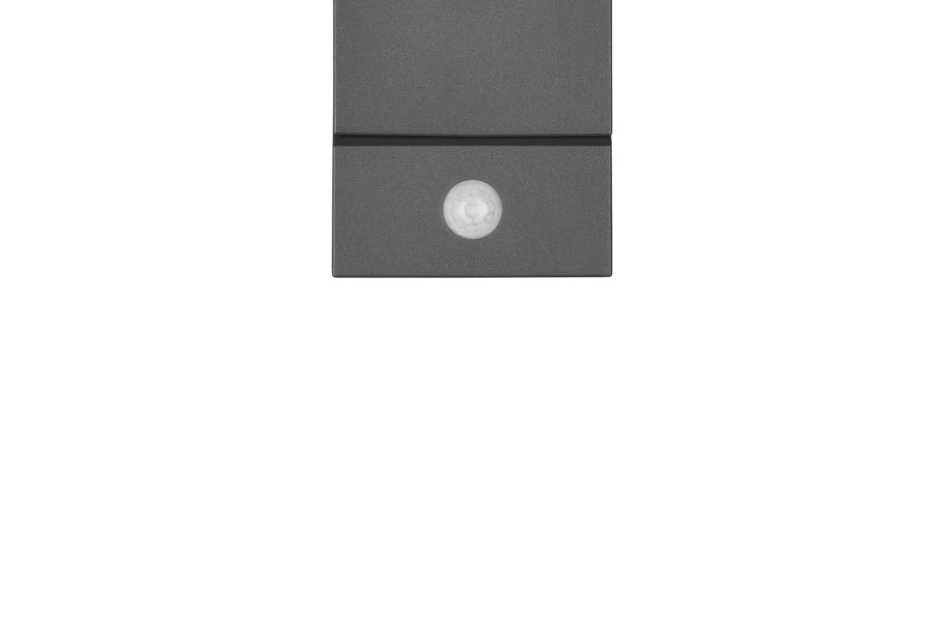 Avon LED-Vegglampe med rørelsesensor 1-del Antrasitt