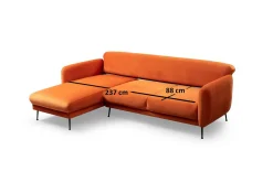 Azeriah Sovesofa med Divan Venstre