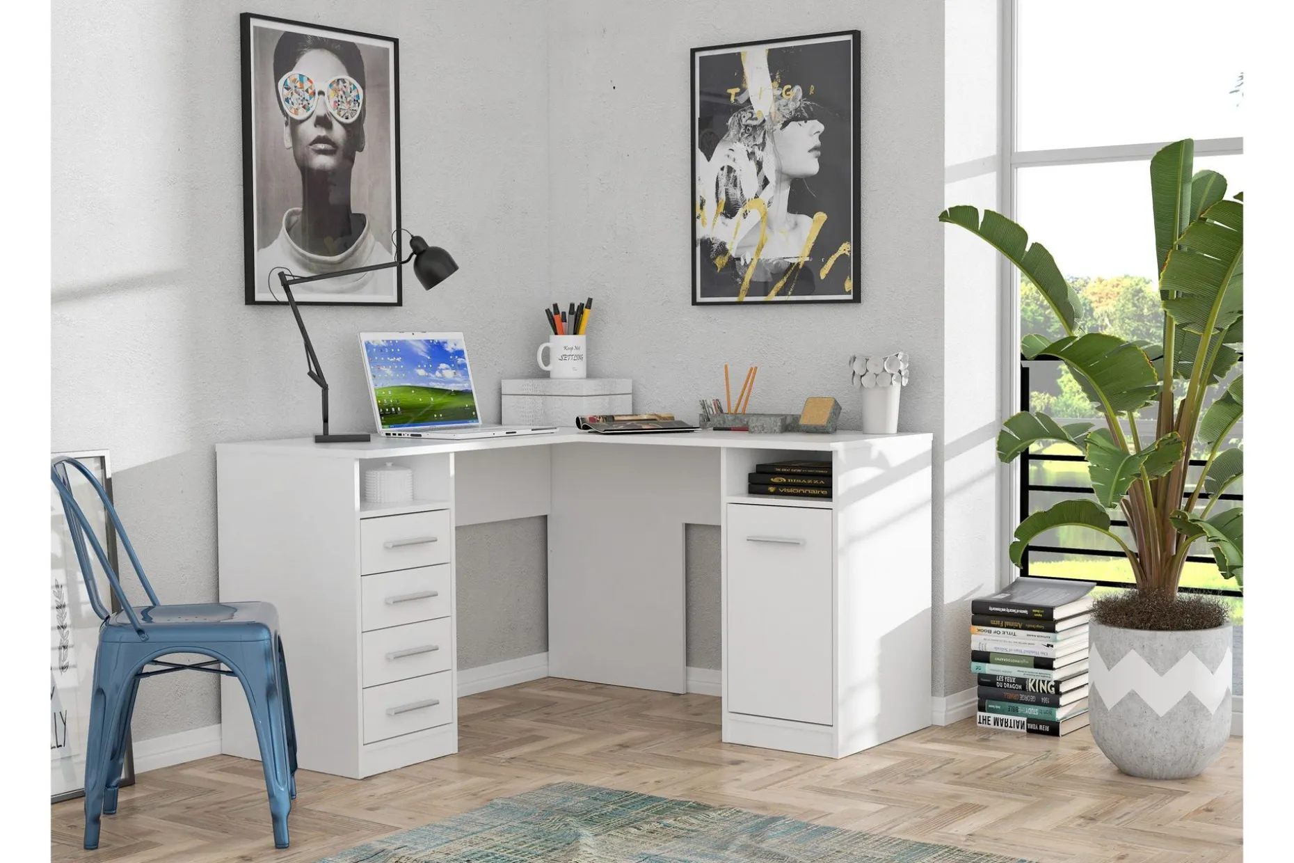 Baacwood skrivebord 125 cm