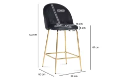Babbi Barstol 102 cm