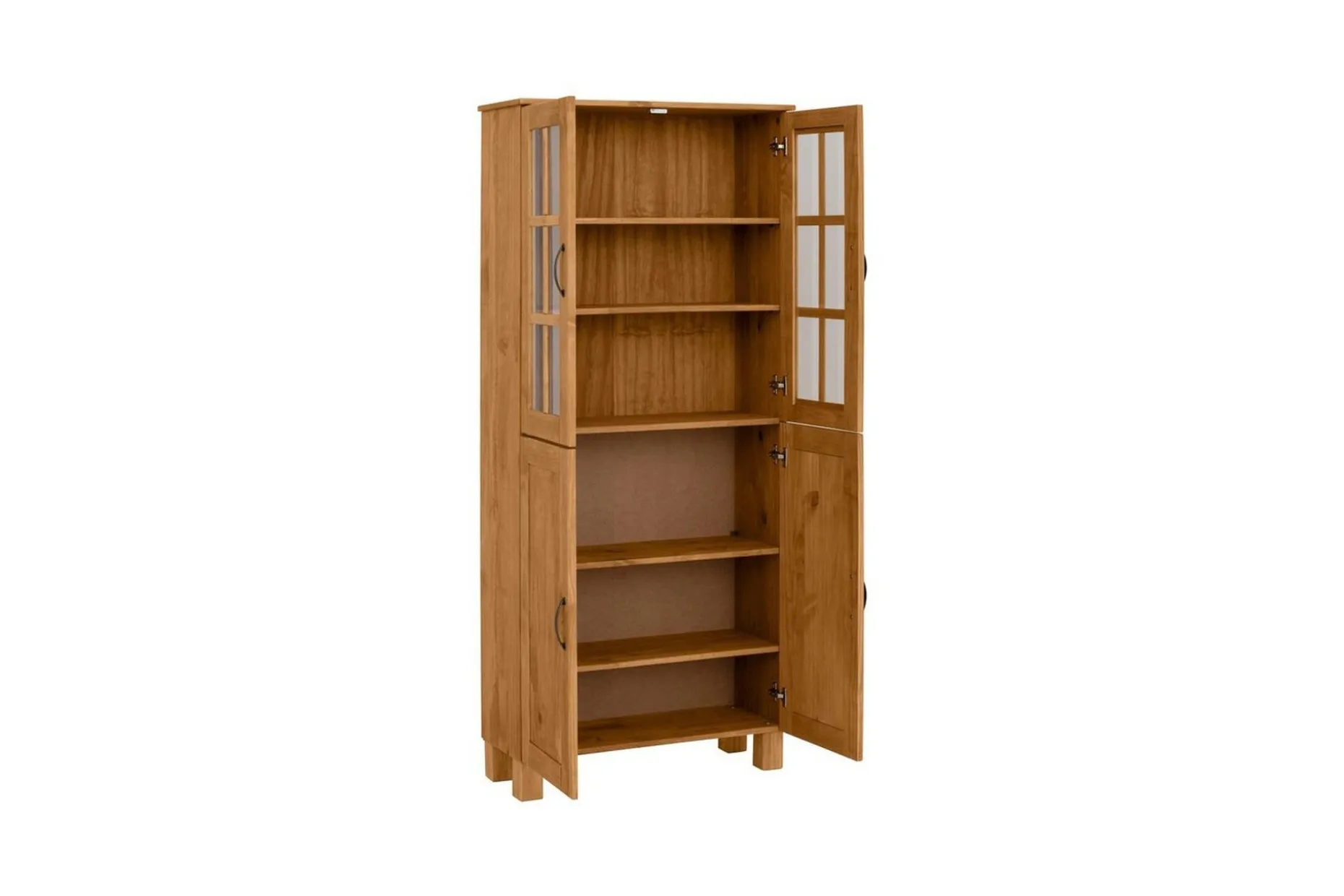 Baderomsskap Alby 75x30x170 cm, Beiset/funksjonsbeskrivelse