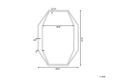 Bagron Speil 80x60 cm