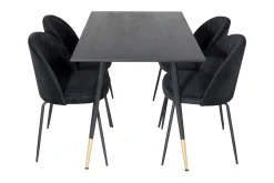 Balisa Spisegruppe 120 cm inkl. 4 Foyos Stoler