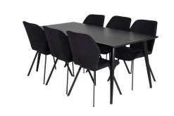 Balisa Spisegruppe 180 cm inkl. 6 Sumoas Stoler