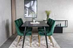 Balisa Spisegruppe 180 cm inkl. 6 Valerie Lyx Stoler
