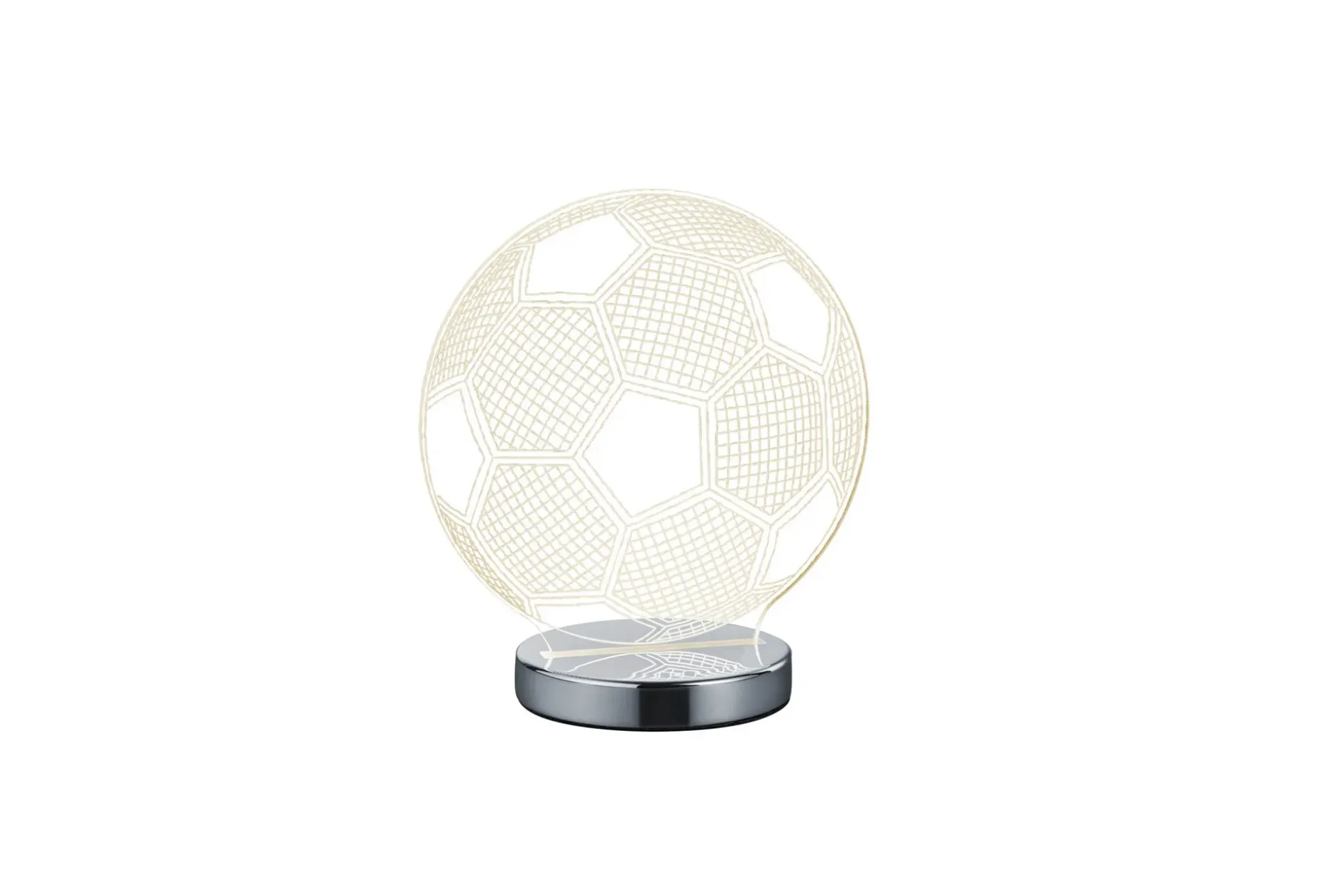 Ball Bordlampe LED krom