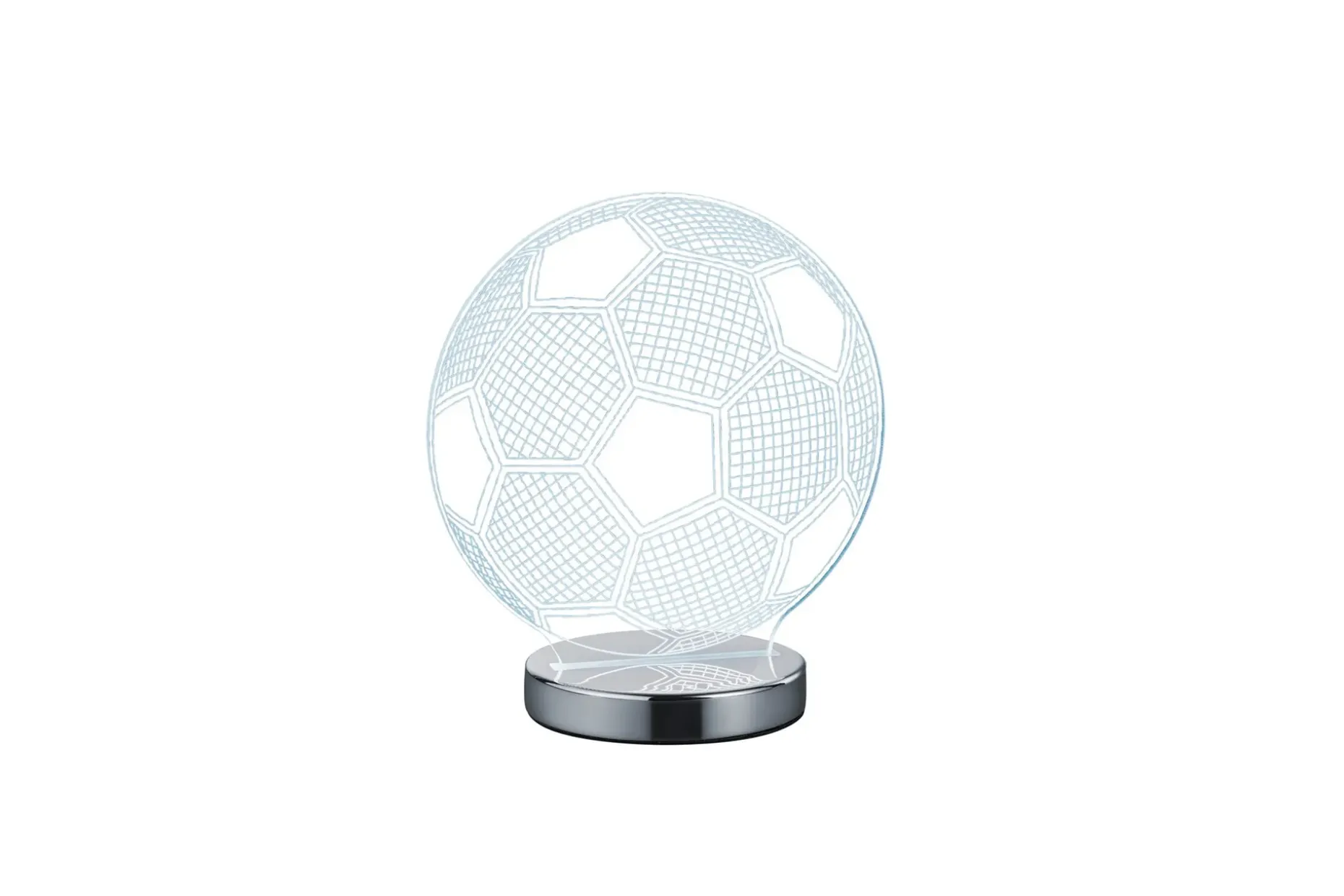Ball Bordlampe LED krom