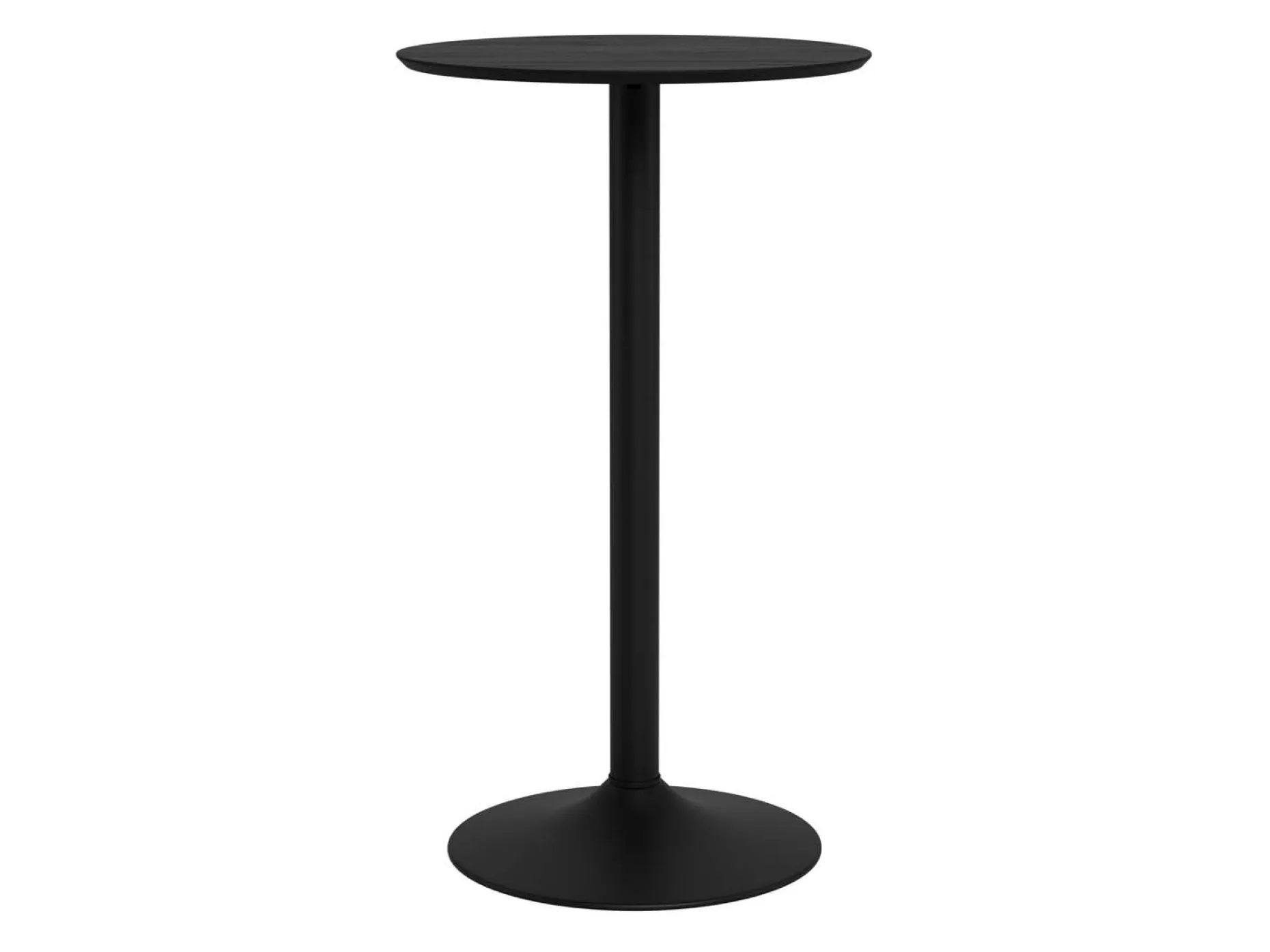 Barbord HOME4YOU Ibiza D60x105 cm svart ask